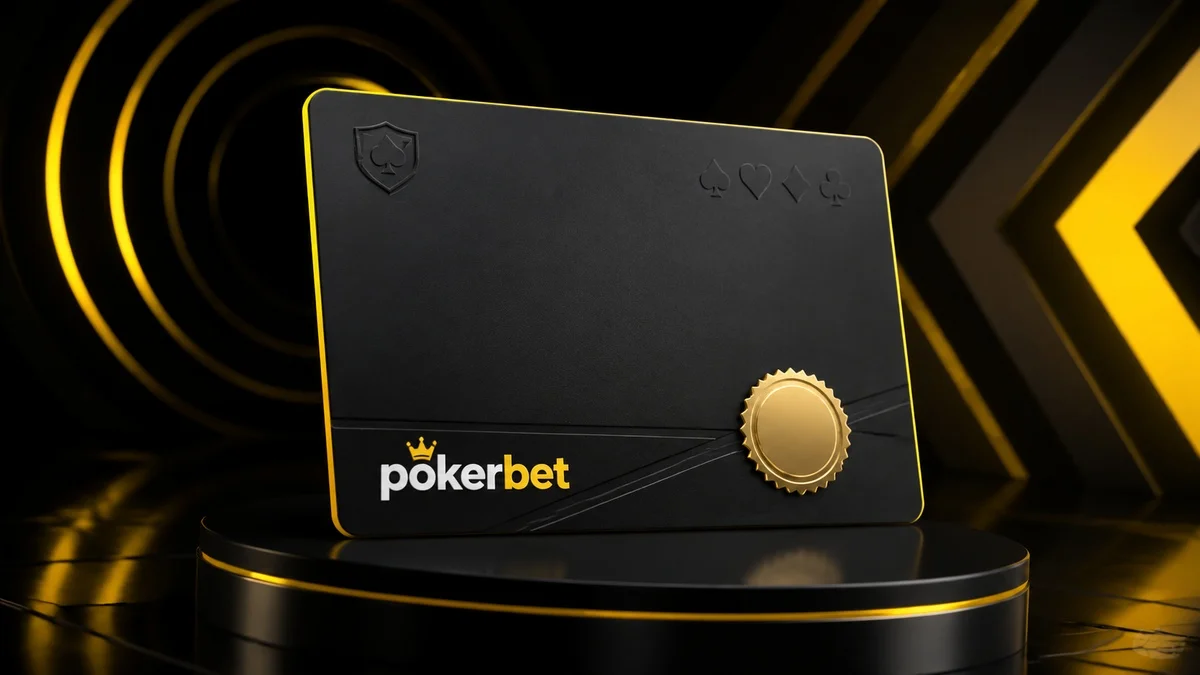 Лицензия PokerBet Кюрасао — карта с золотой печатью