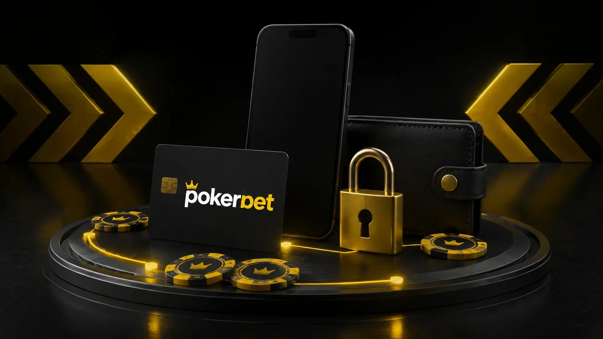 Способы пополнения и вывода PokerBet — карта, смартфон, кошелёк