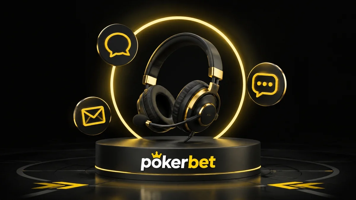 Служба поддержки PokerBet 24/7 — email, чат, Telegram