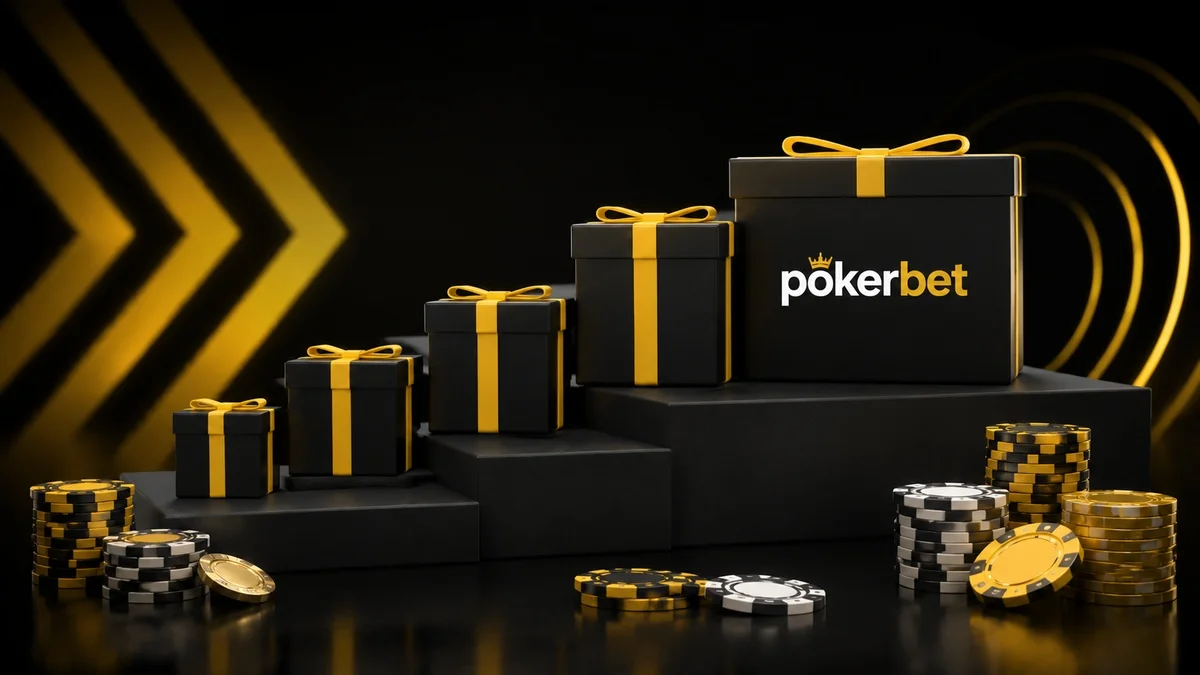 Вітальний пакет PokerBet — 5 депозитів до ₴45 000